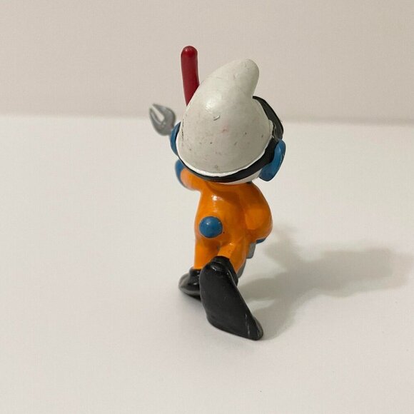 Vintage Smurfs Frogman Scuba Diver PVC Figure Peyo West Germany Bully - Picture 4 of 12
